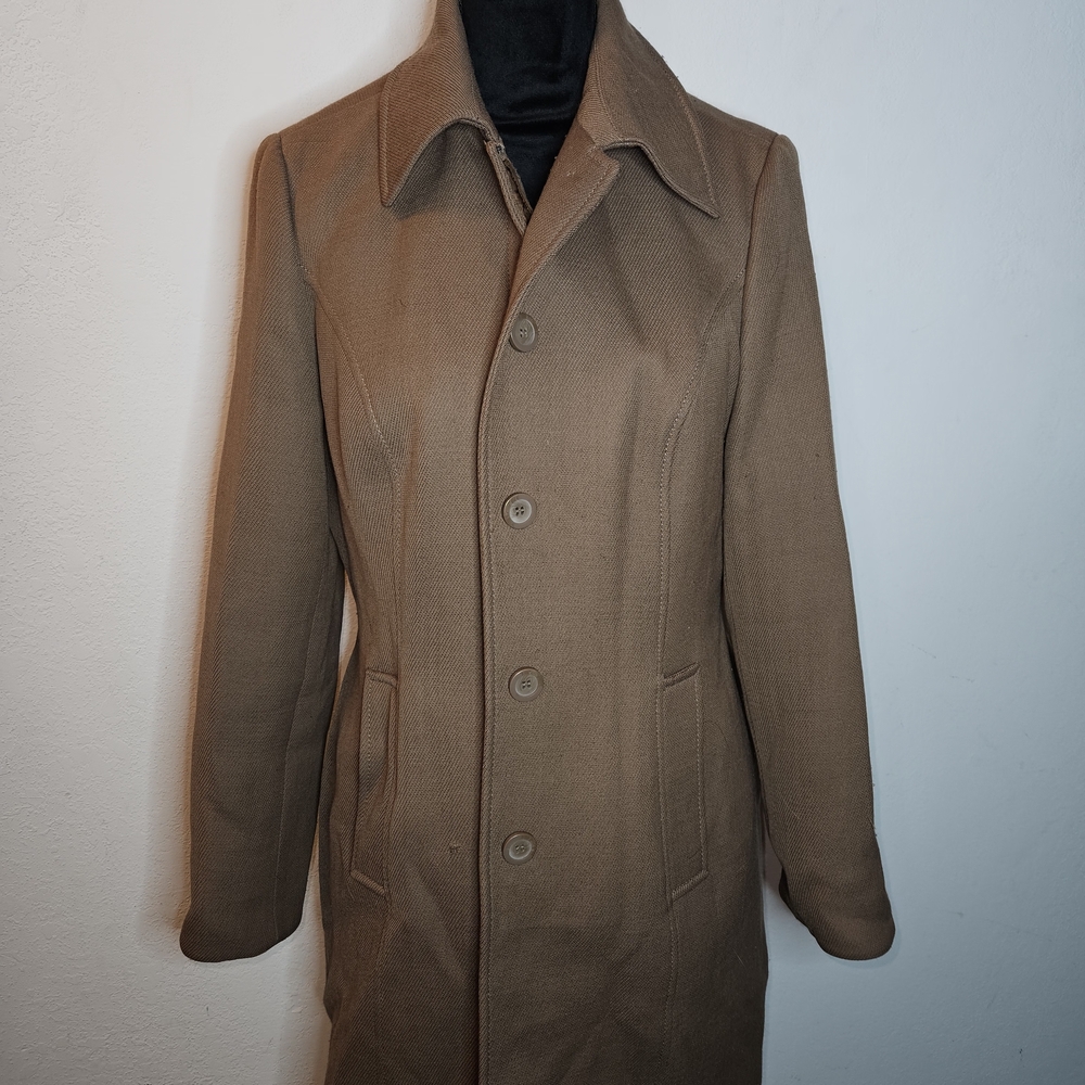 INC Women's Brown Trench Coat